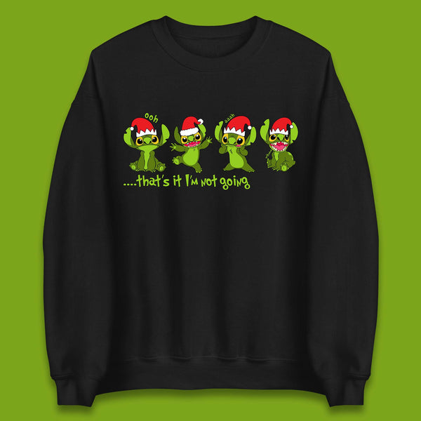 Grinch Stitch Christmas Unisex Sweatshirt