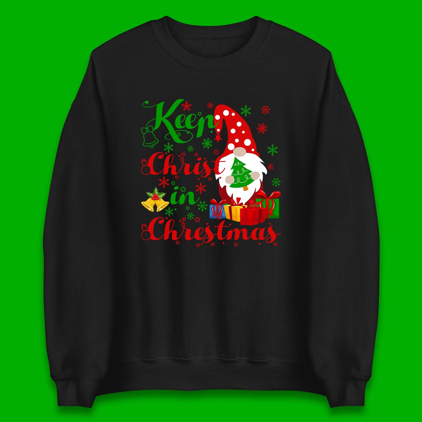 keep christ in christmas sweater