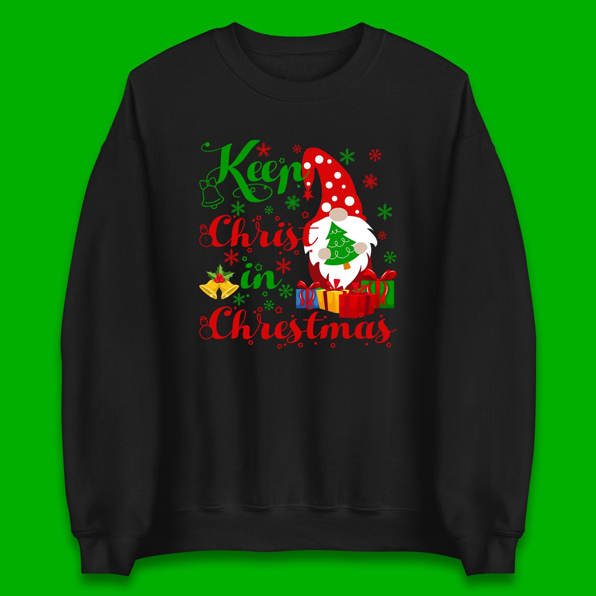 keep christ in christmas sweater