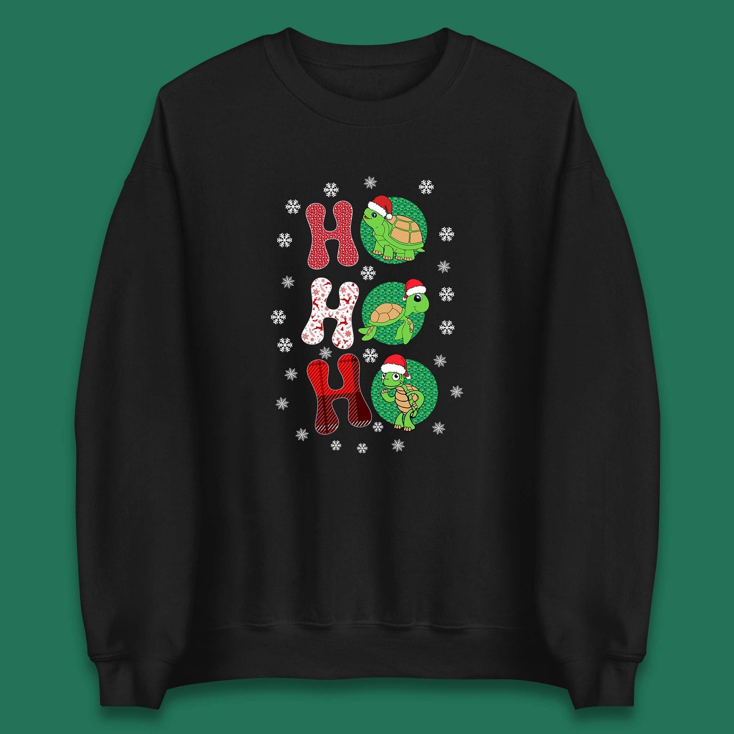 turtles santa sweatshirt