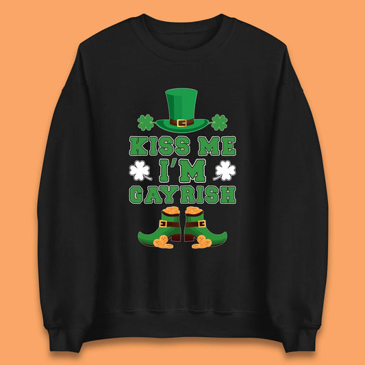 Kiss Me I'm Gayrish Unisex Sweatshirt
