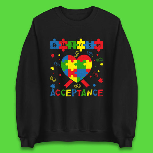 Autism Acceptance Awareness Unisex Sweatshirt