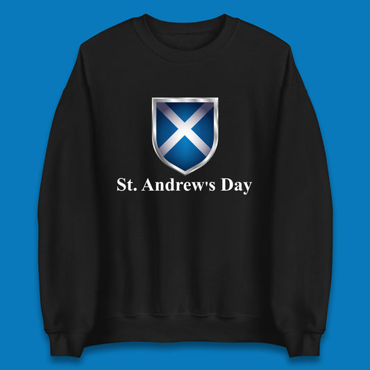 St. Andrew's Day Scotland Flag Scottish Flag Proud to be Scottish Feast of Saint Andrew Unisex Sweatshirt