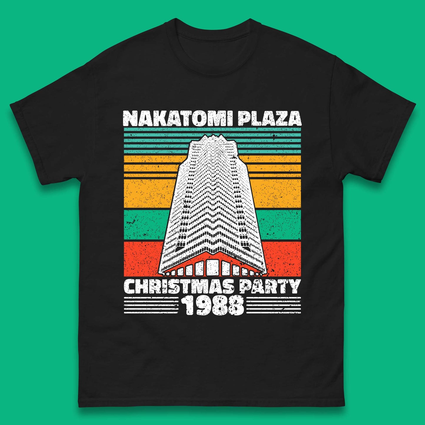 Nakatomi Plaza Christmas Party Mens T-Shirt