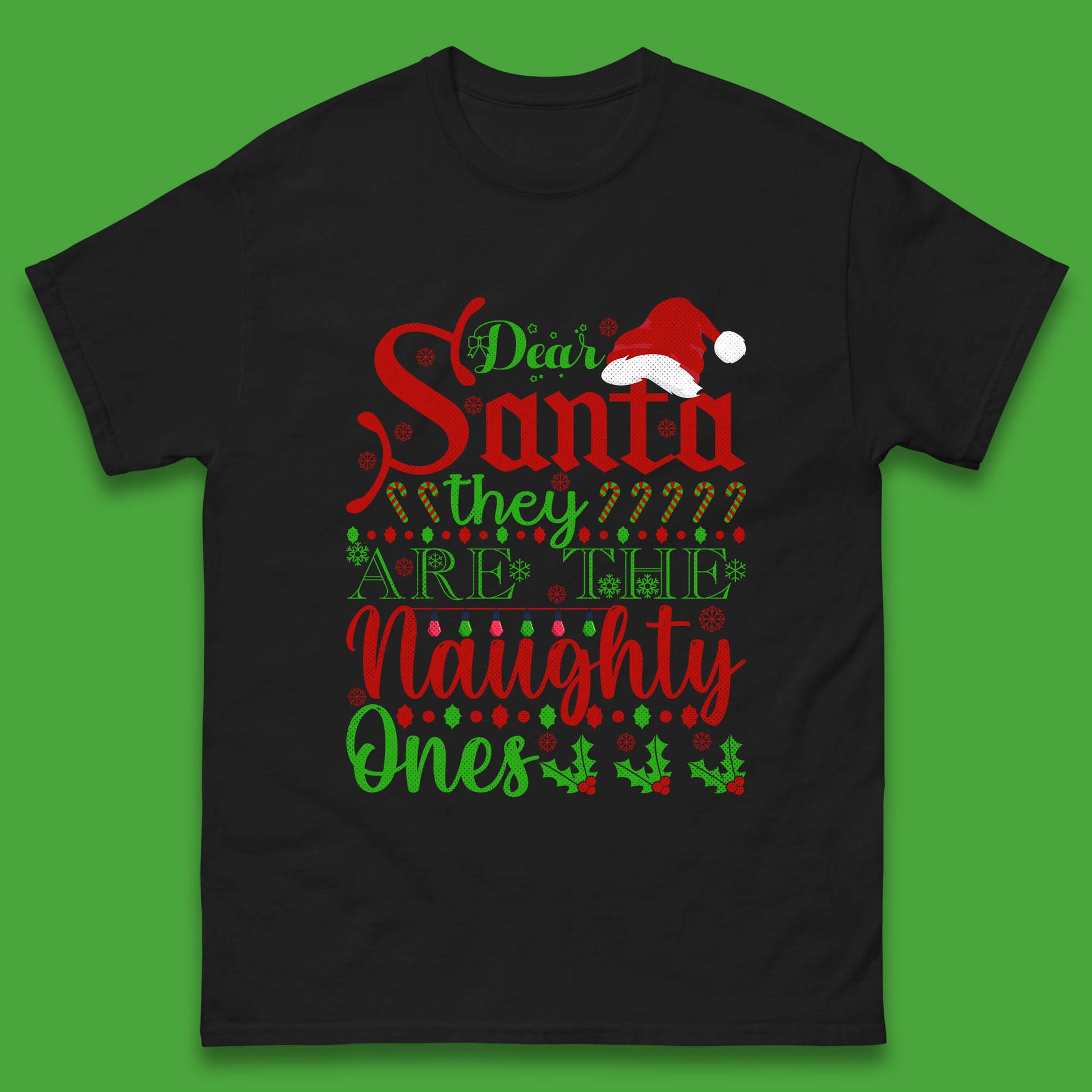 dear santa christmas t shirt