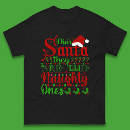dear santa christmas t shirt