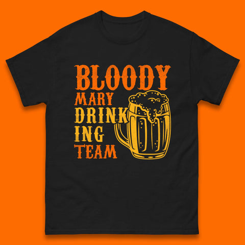 Bloody Marry Drinking Team Mens T-Shirt