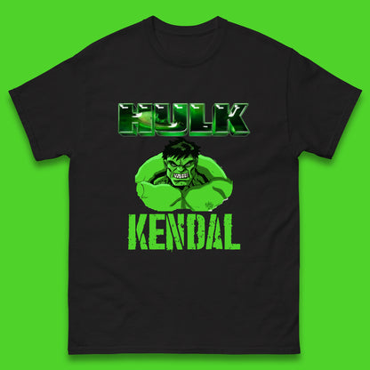 Personalised Hulk Your Name Marvel’s The Incredible Hulk  Marvel Avengers Hulk Giant Man Angry Hulk Superhero Mens Tee Top