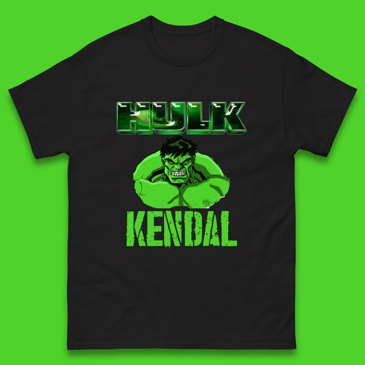 Personalised Hulk Your Name Marvel’s The Incredible Hulk  Marvel Avengers Hulk Giant Man Angry Hulk Superhero Mens Tee Top