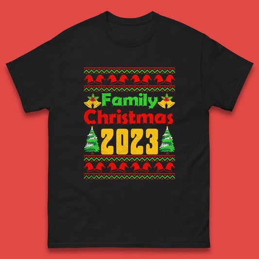 Family Christmas T Shirt 2023
