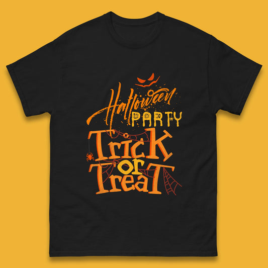 Happy Halloween Trick Or Treat Horror Scary Spooky Vibes Mens Tee Top