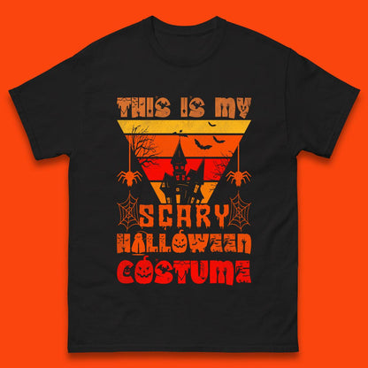 This Is My Scary Halloween Costume Spooky Haunted House Creepy Halloween Mens Tee Top