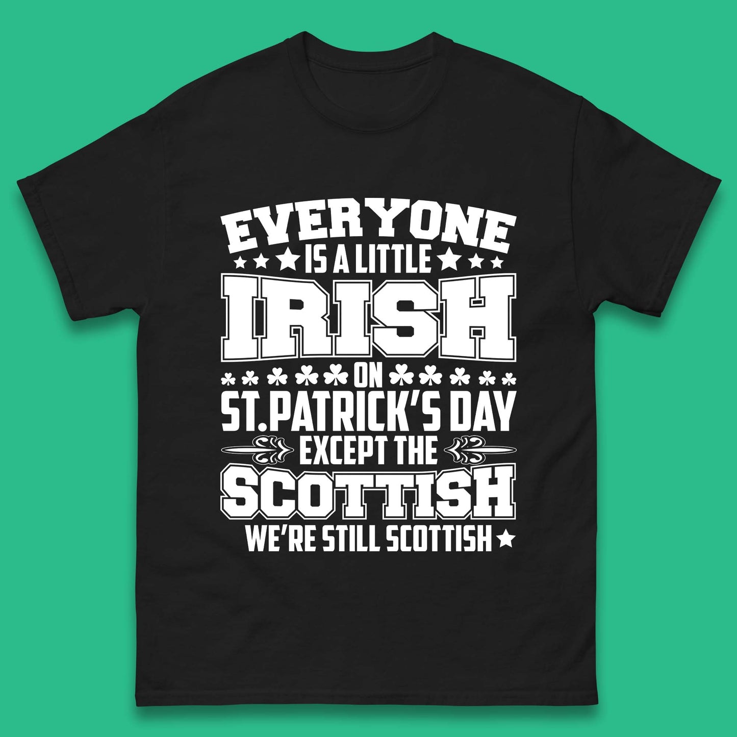 Scottish St Patrick's Day Mens T-Shirt