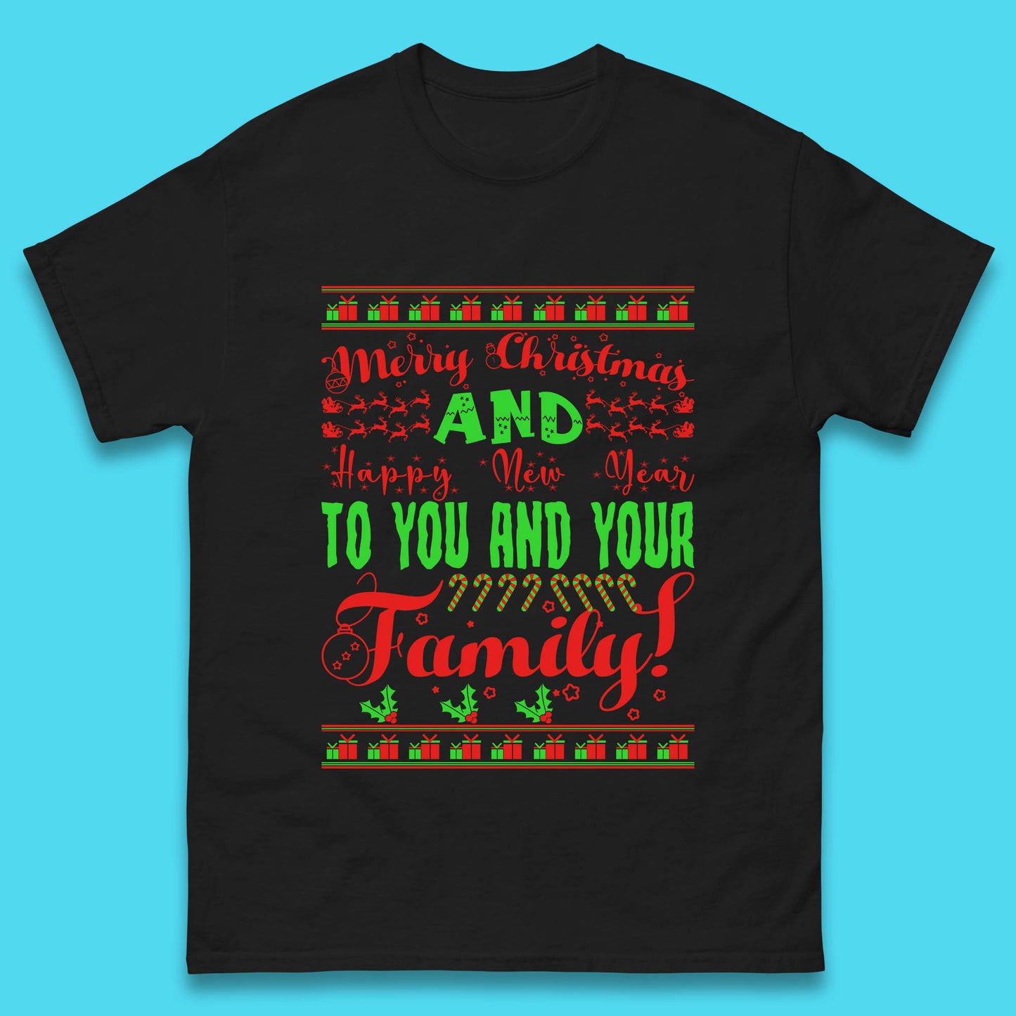 merry christmas family t shirt