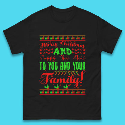 merry christmas family t shirt
