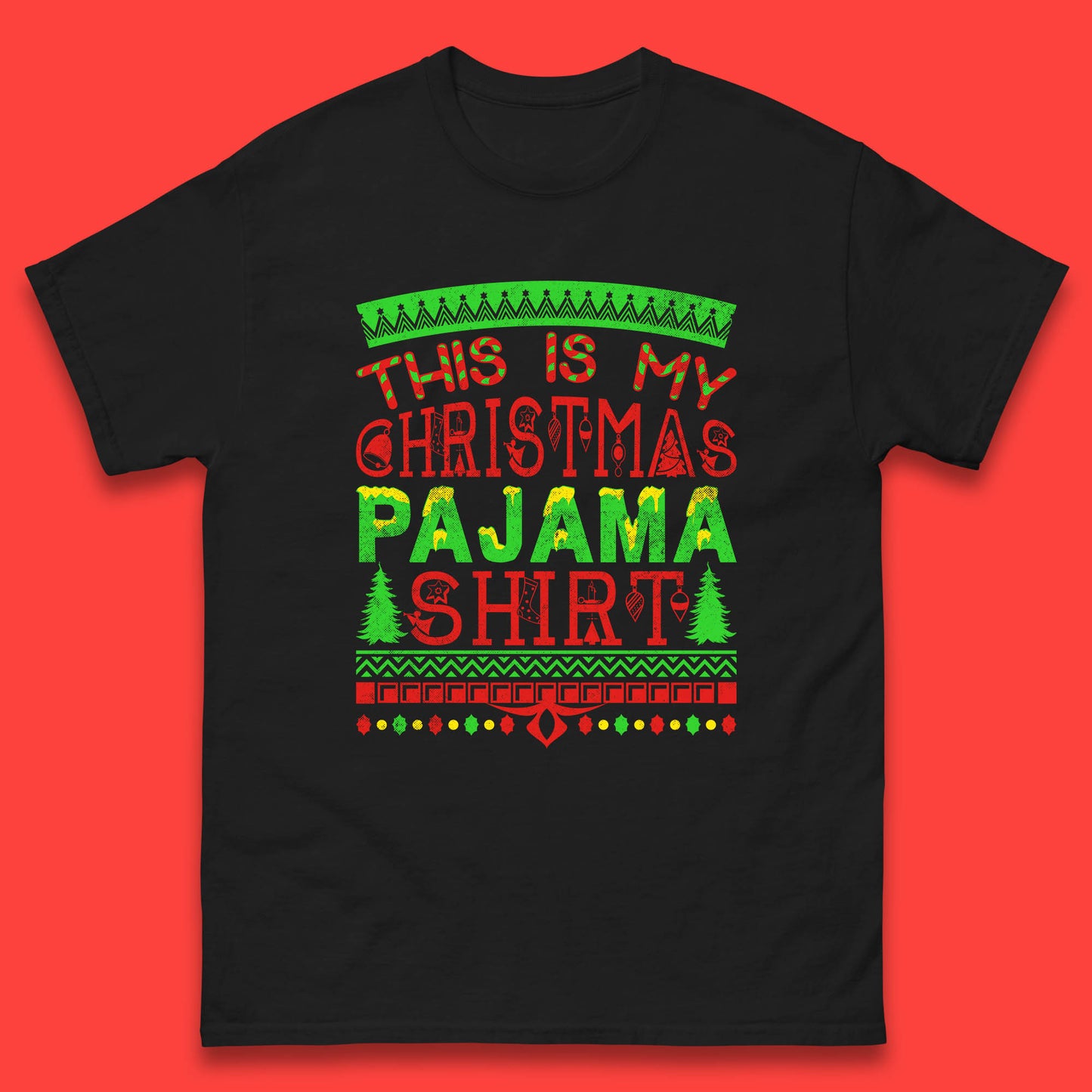 this is my christmas pajama shirt t shirt