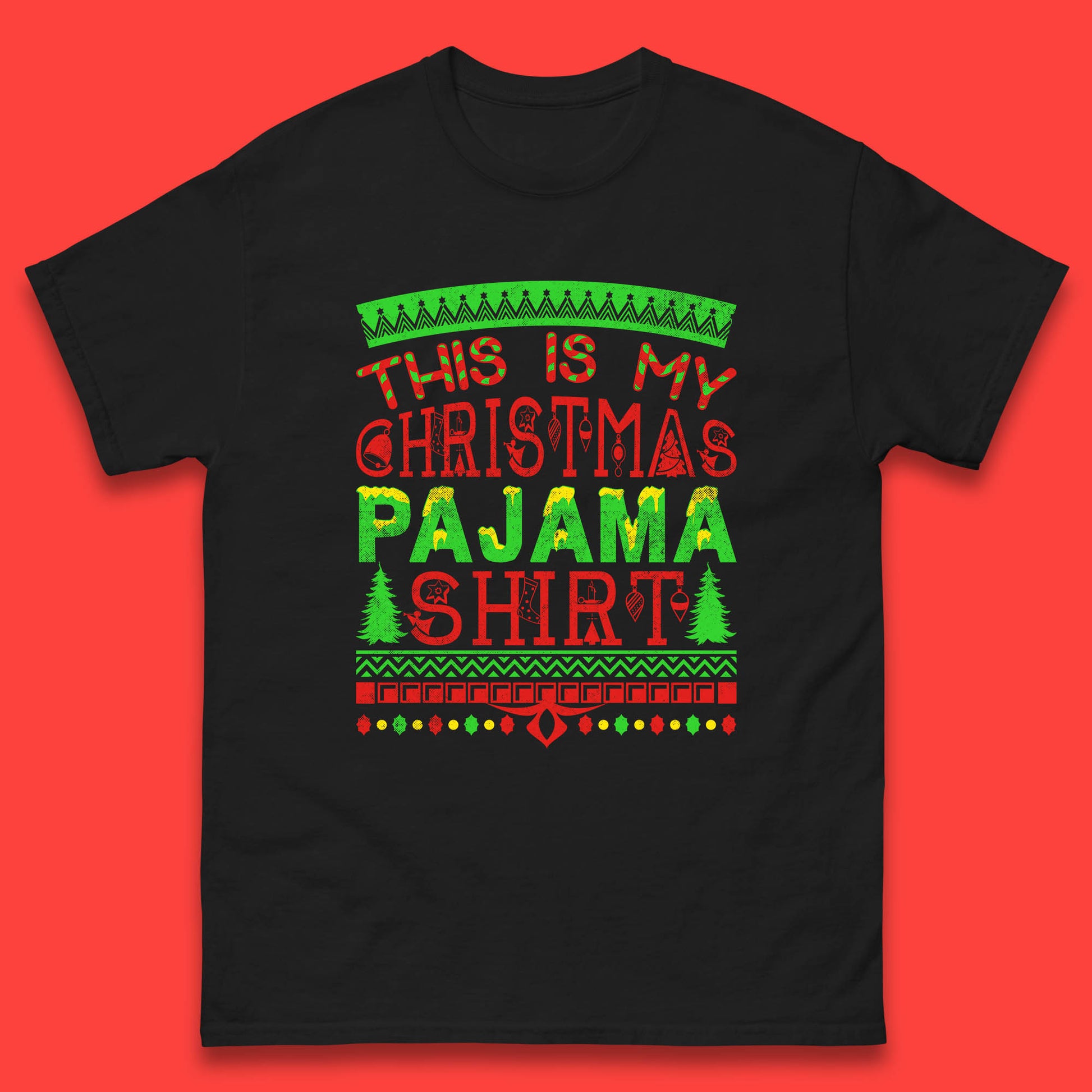 this is my christmas pajama shirt t shirt