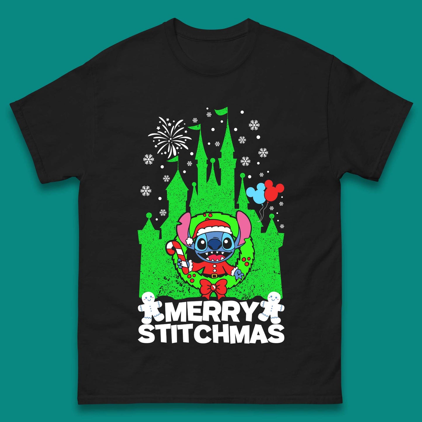 Merry Stitchmas Christmas Mens T-Shirt