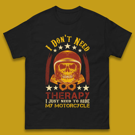 Motorcycle Therapy Mens T-Shirt