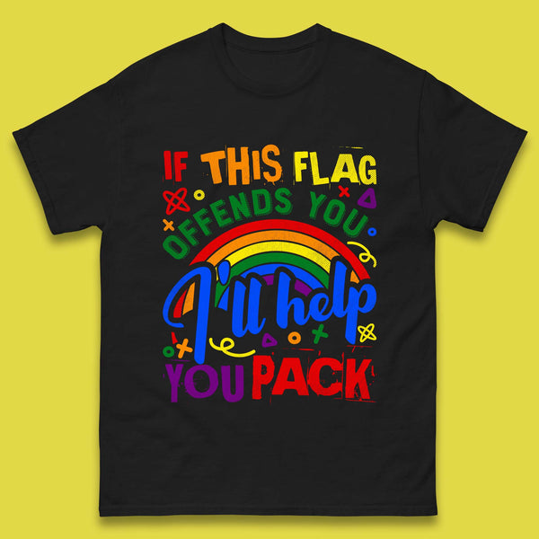 If This Flag Offends You Mens T-Shirt