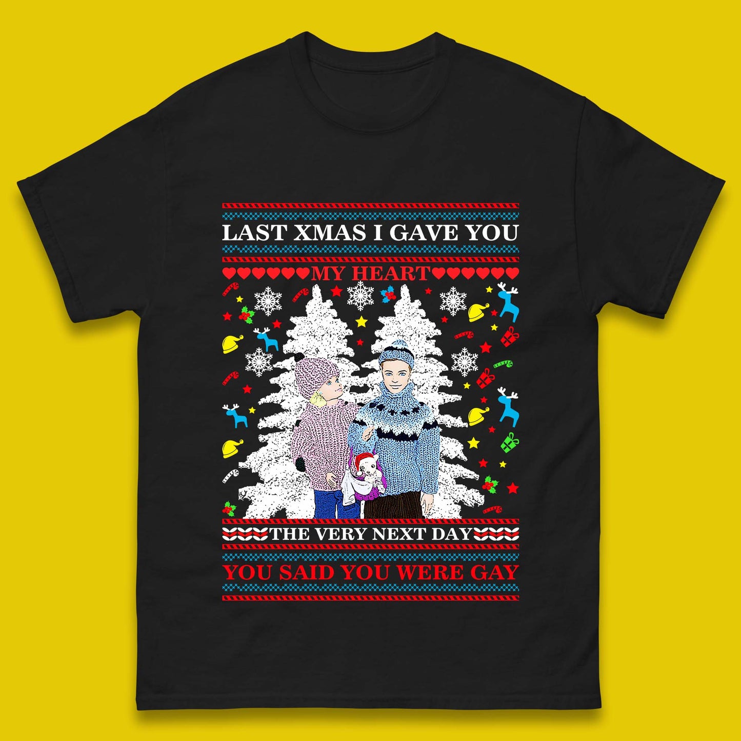 gay christmas t shirt