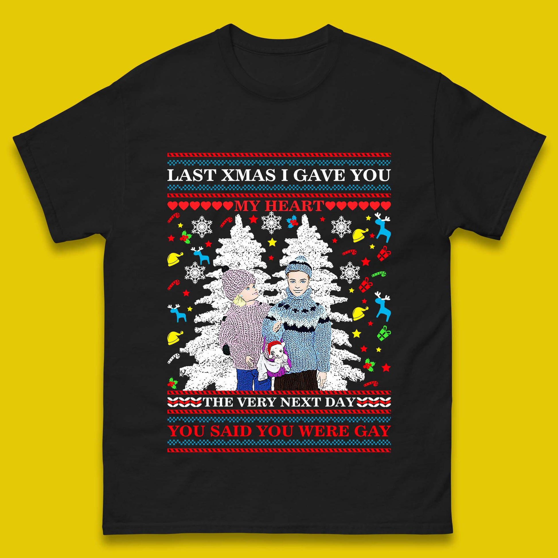 gay christmas t shirt