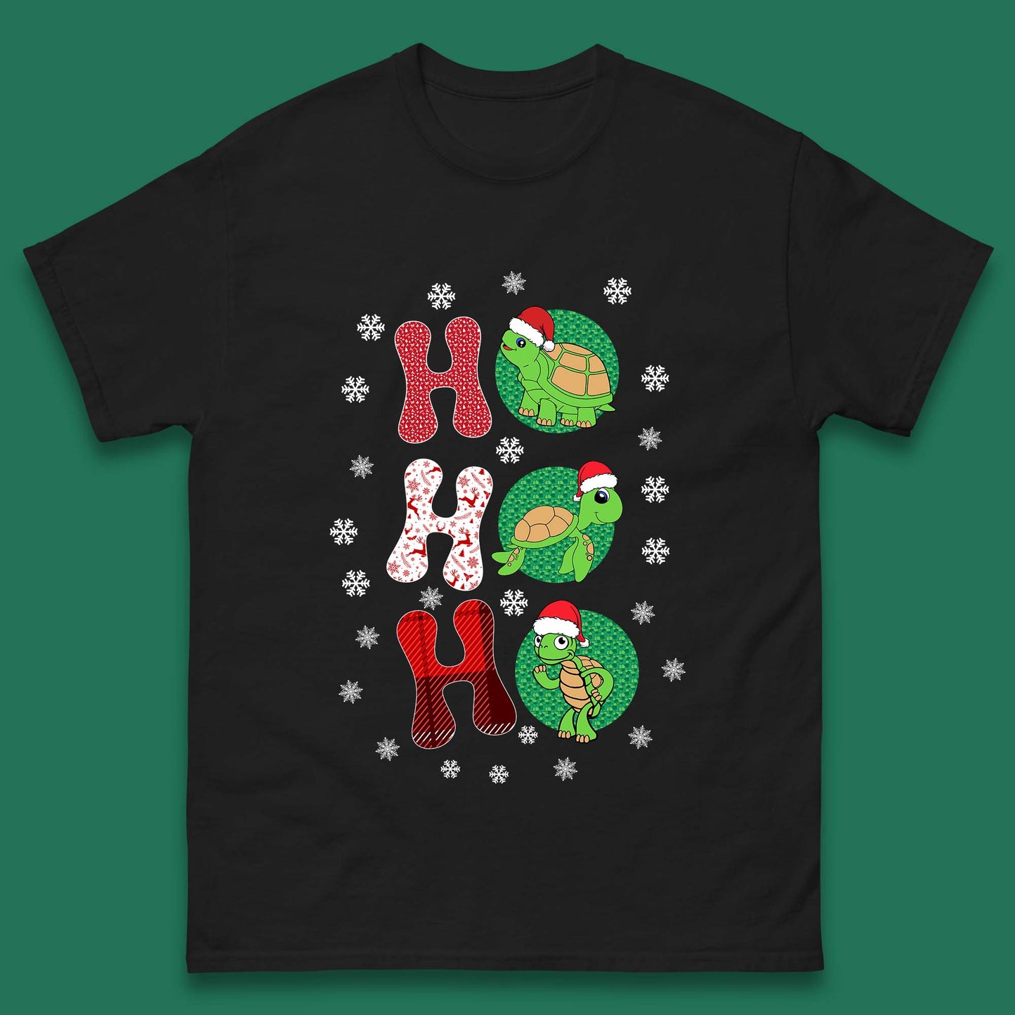 turtles santa t shirt