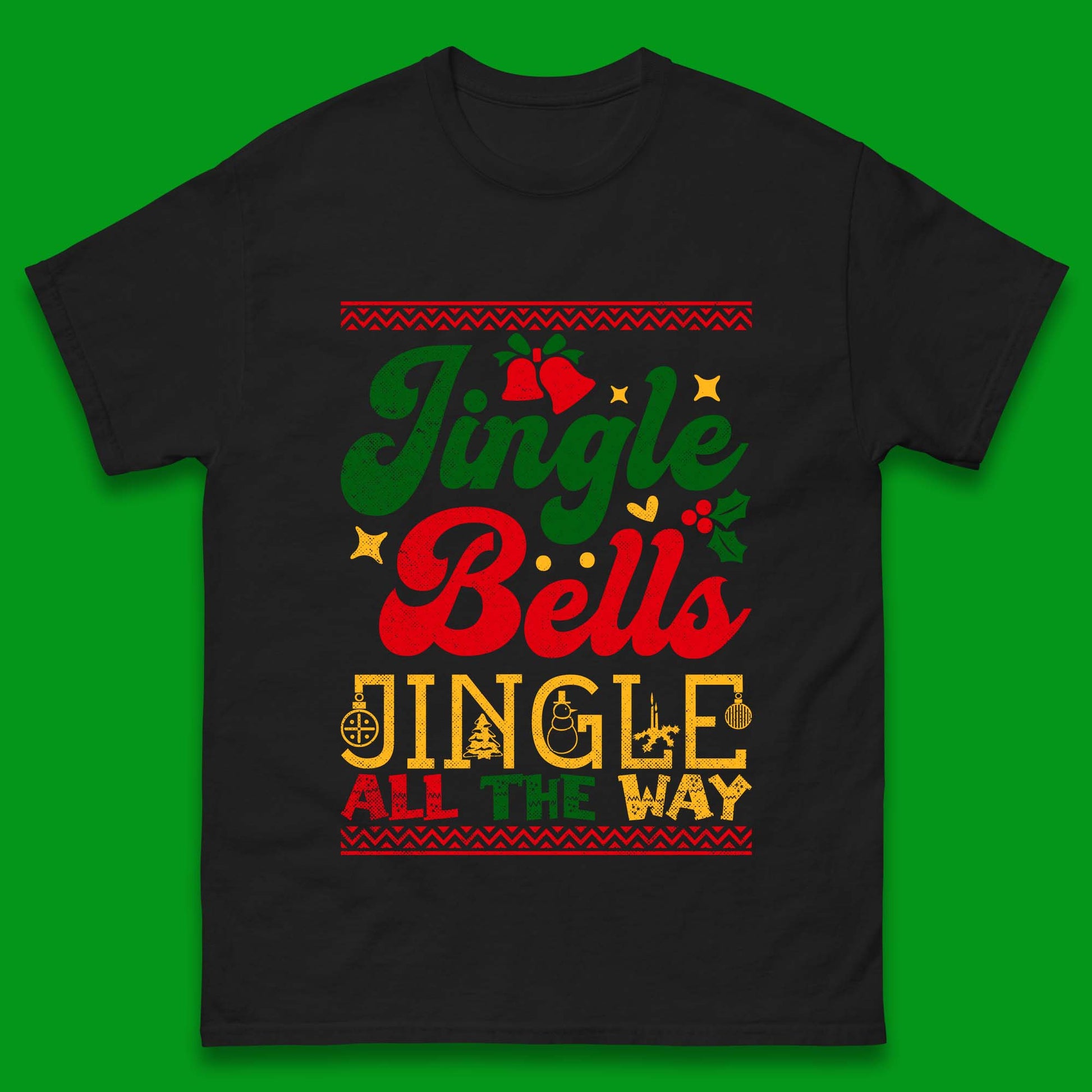 jingle bell christmas t shirt