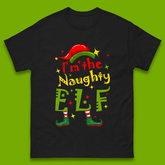 naughty elf t shirt