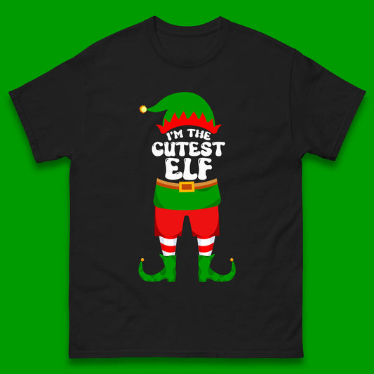 im the cutest elf christmas t shirt