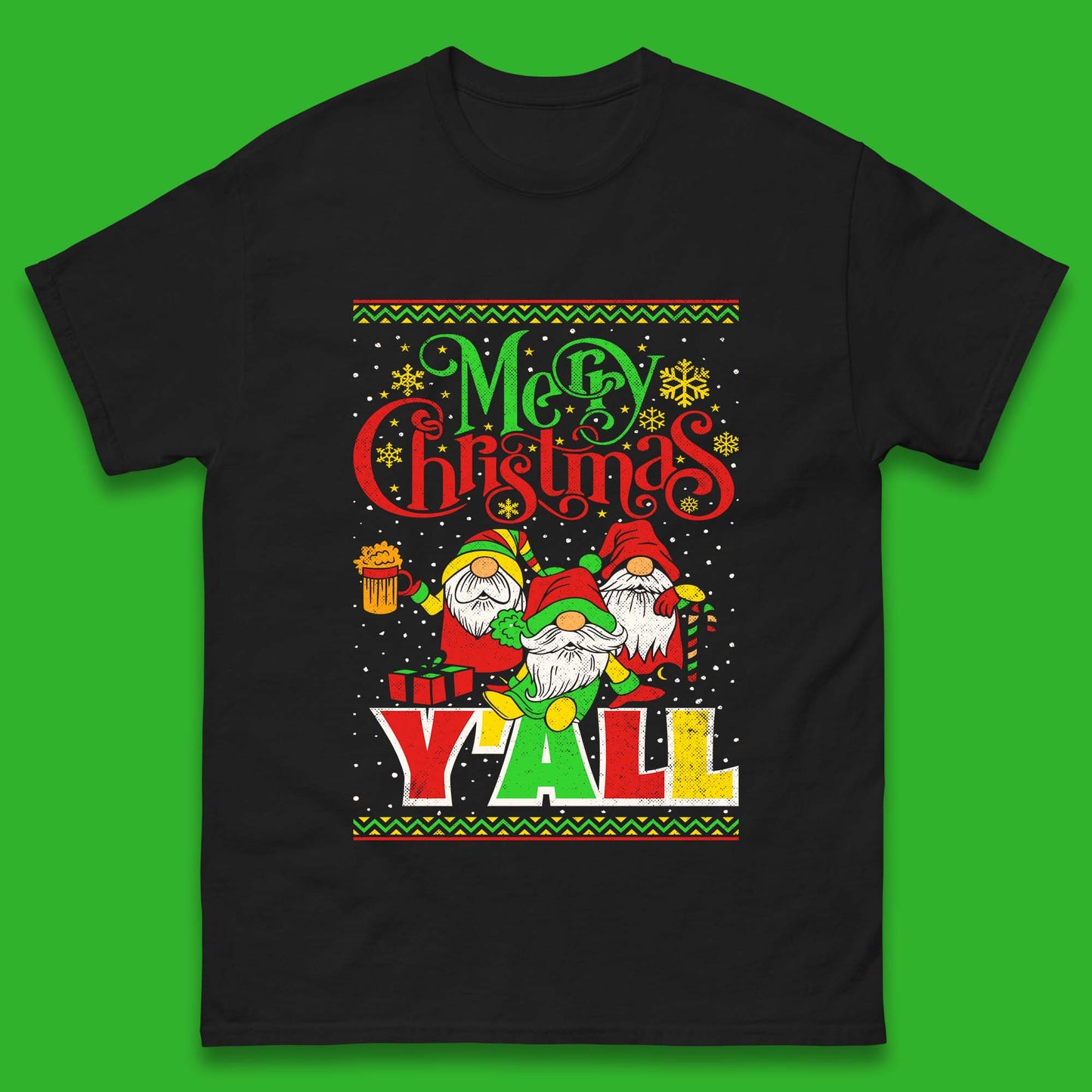 gnome christmas t shirt