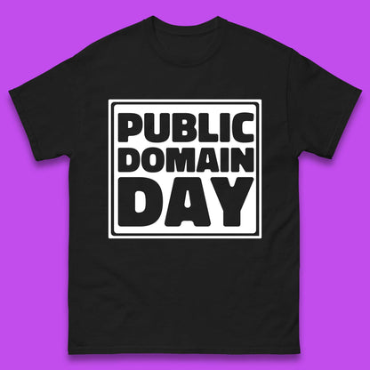 Public Domain Day Mens T-Shirt
