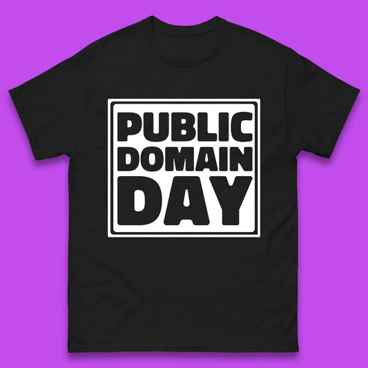 Public Domain Day Mens T-Shirt
