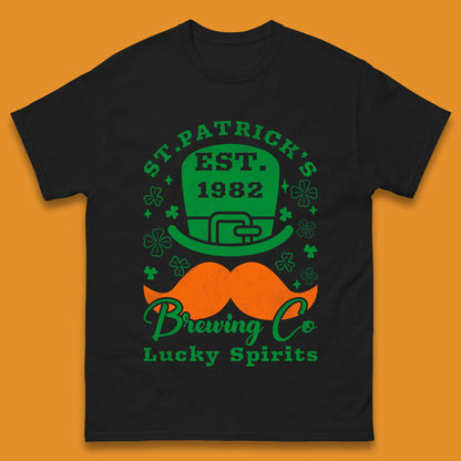 St. Patrick's EST 1982 Brewing Co Mens T-Shirt
