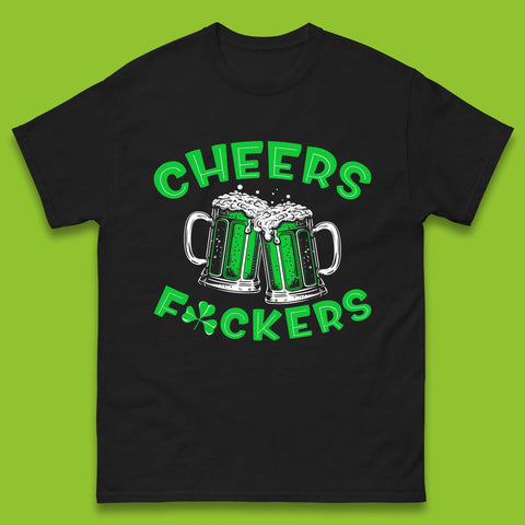 Cheer's Fuckers St. Patrick Day Mens T-Shirt