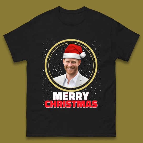 Prince Harry Christmas Mens T-Shirt