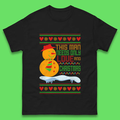snowman christmas t shirt