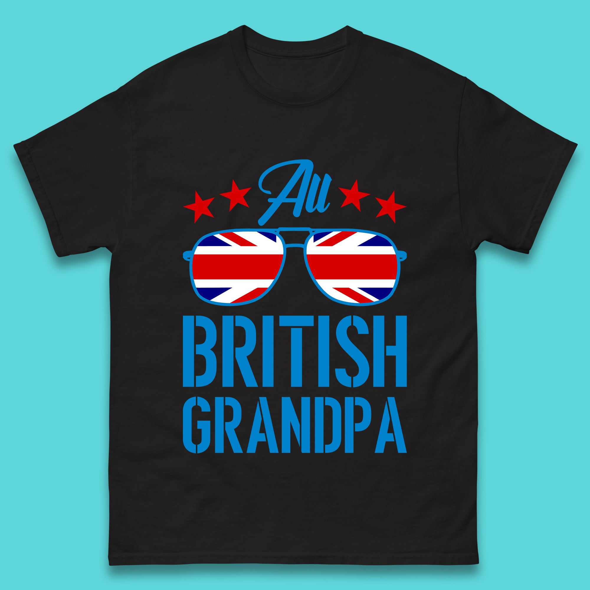 British Grandpa Mens T-Shirt