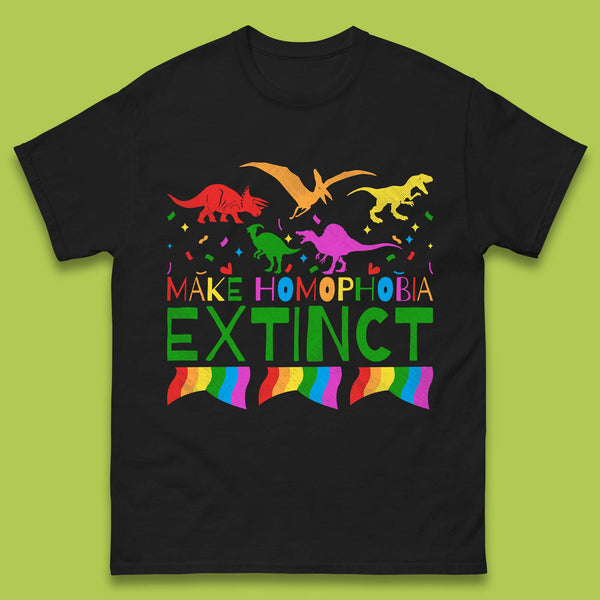 Make Homophobia Extinct Mens T-Shirt