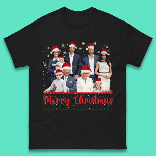 British Royal Family Succession Christmas Mens T-Shirt