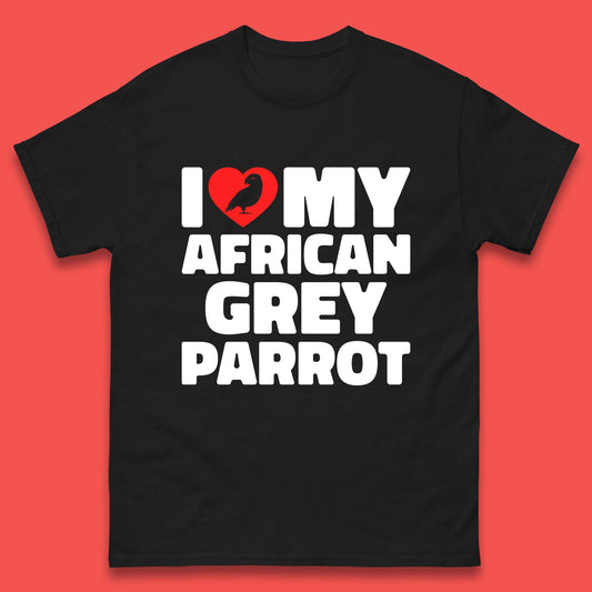 African Grey Parrot T Shirt