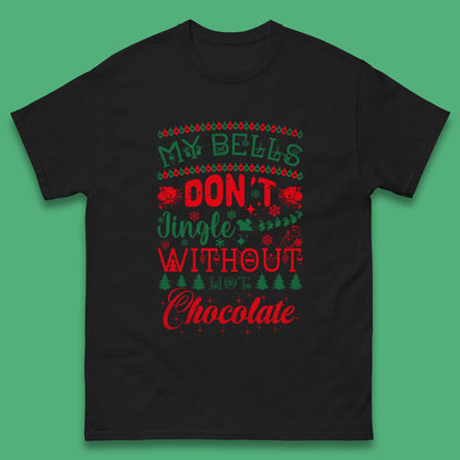 funny christmas chocolate t shirt