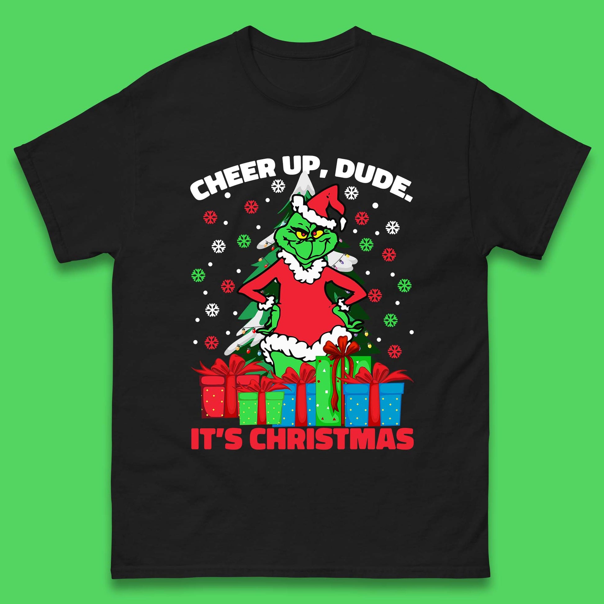 cheer up dude it's christmas t shirt