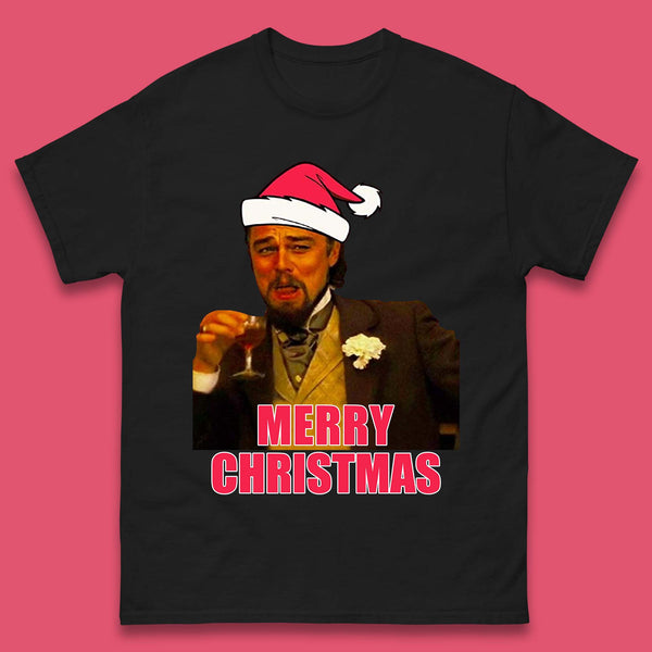 Leonardo DiCaprio Christmas Mens T-Shirt