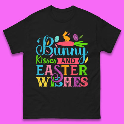 Bunny Kisses And Easter Wishes Mens T-Shirt