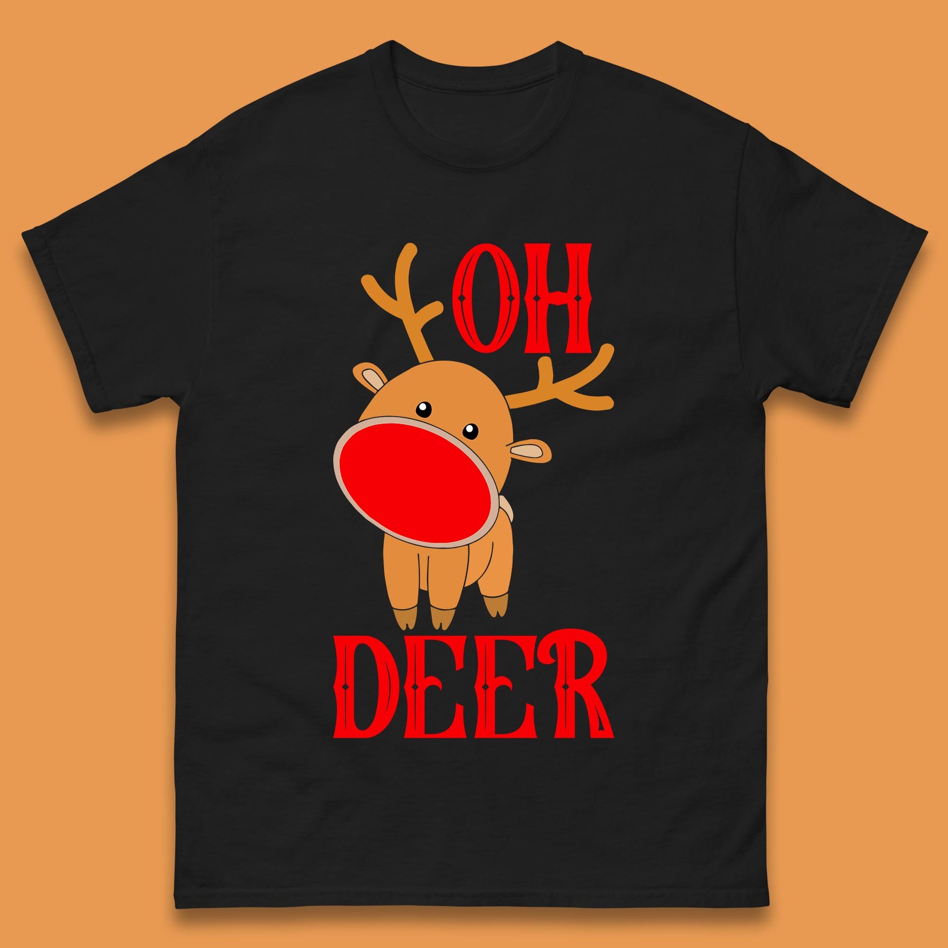 christmas reindeer t shirt