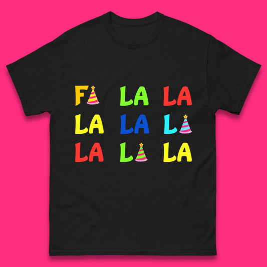 fa la la la christmas song t shirt