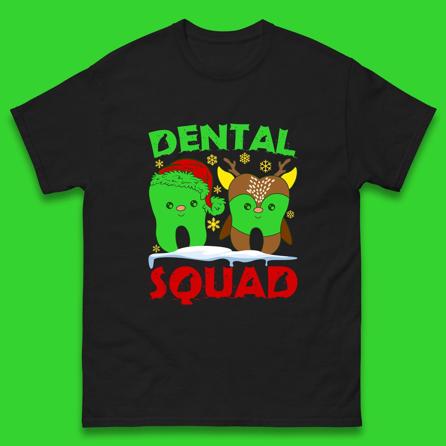 christmas dental squad t shirt