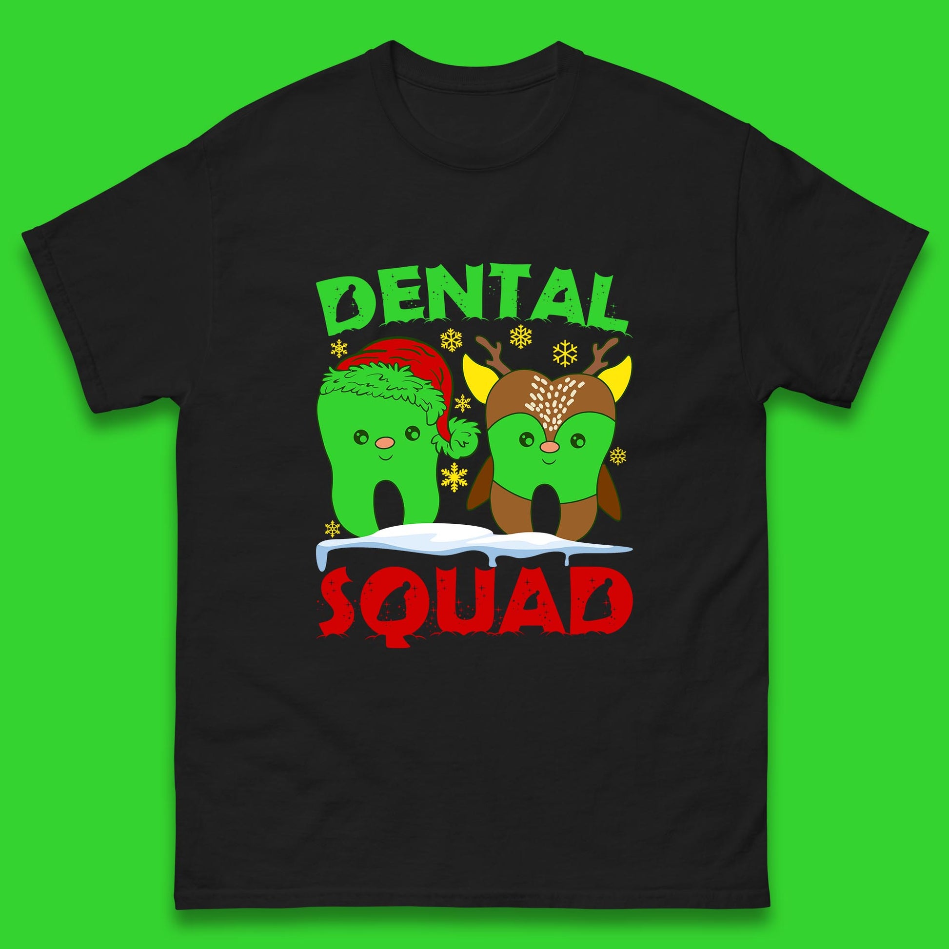 christmas dental squad t shirt