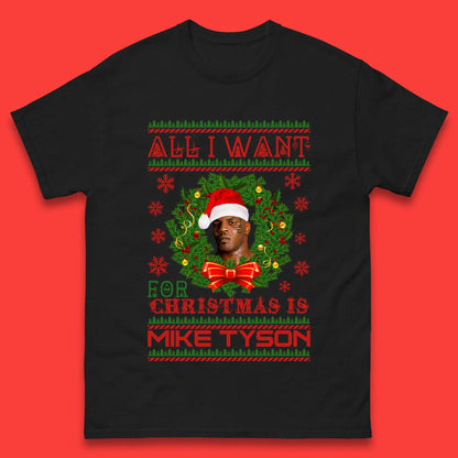 Mike Tyson Christmas Mens T-Shirt